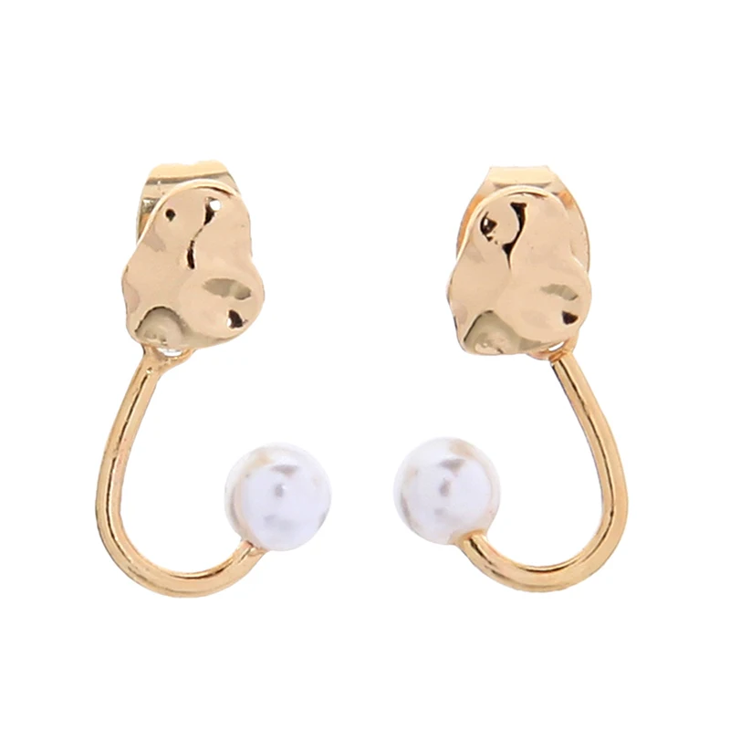 de912213 New Creative Design Personalized Gold Plated Irregular Hammered And Pearl Detachable Gorgeous Fashion Stud Earrings
de912213 New Creative Design Personalized Gold Plated Irregular Hammered And Pearl Detachable Gorgeous Fashion Stud Earrings