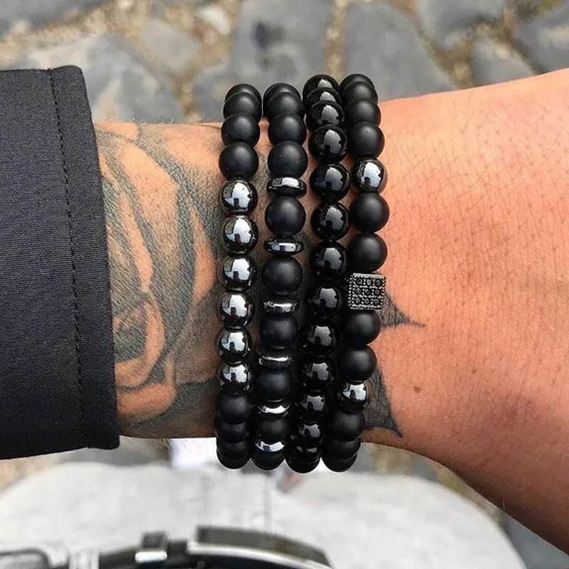 2021 Hot Selling Wholesale Natural Stone Men's Beaded Bracelet Charm Beads Bracelet For Couple, As shown
2021 Hot Selling Wholesale Natural Stone Men's Beaded Bracelet Charm Beads Bracelet For Couple, As shown