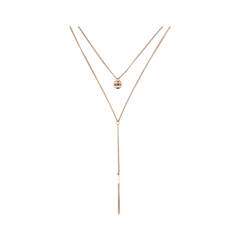 danyuan jewelry factory yiwu simple bar mirror coin heart pendant necklace gold plated minimalist Korean layered necklace, Picture
danyuan jewelry factory yiwu simple bar mirror coin heart pendant necklace gold plated minimalist Korean layered necklace, Picture