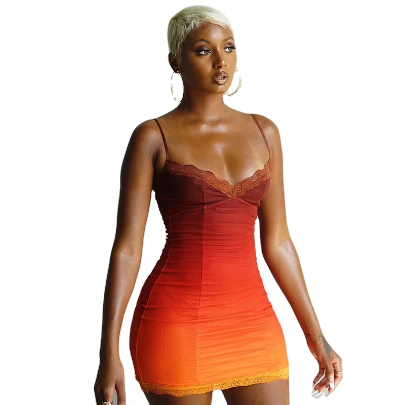 Sexy Sling Bodycon Dress Women Fashion Sleeveless V Neck Lace Clothing Lady Casual Slim Mini Dresses Top New
Sexy Sling Bodycon Dress Women Fashion Sleeveless V Neck Lace Clothing Lady Casual Slim Mini Dresses Top New