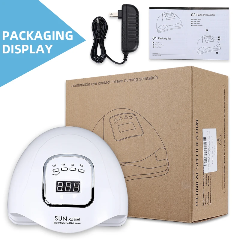 Hot Selling UV LED Polish Lamp Manicure Nail Lamps Nail Dryer Curing UV Gel Varnish Nail Tools With Sensor LCD Display, White/pink
Hot Selling UV LED Polish Lamp Manicure Nail Lamps Nail Dryer Curing UV Gel Varnish Nail Tools With Sensor LCD Display, White/pink