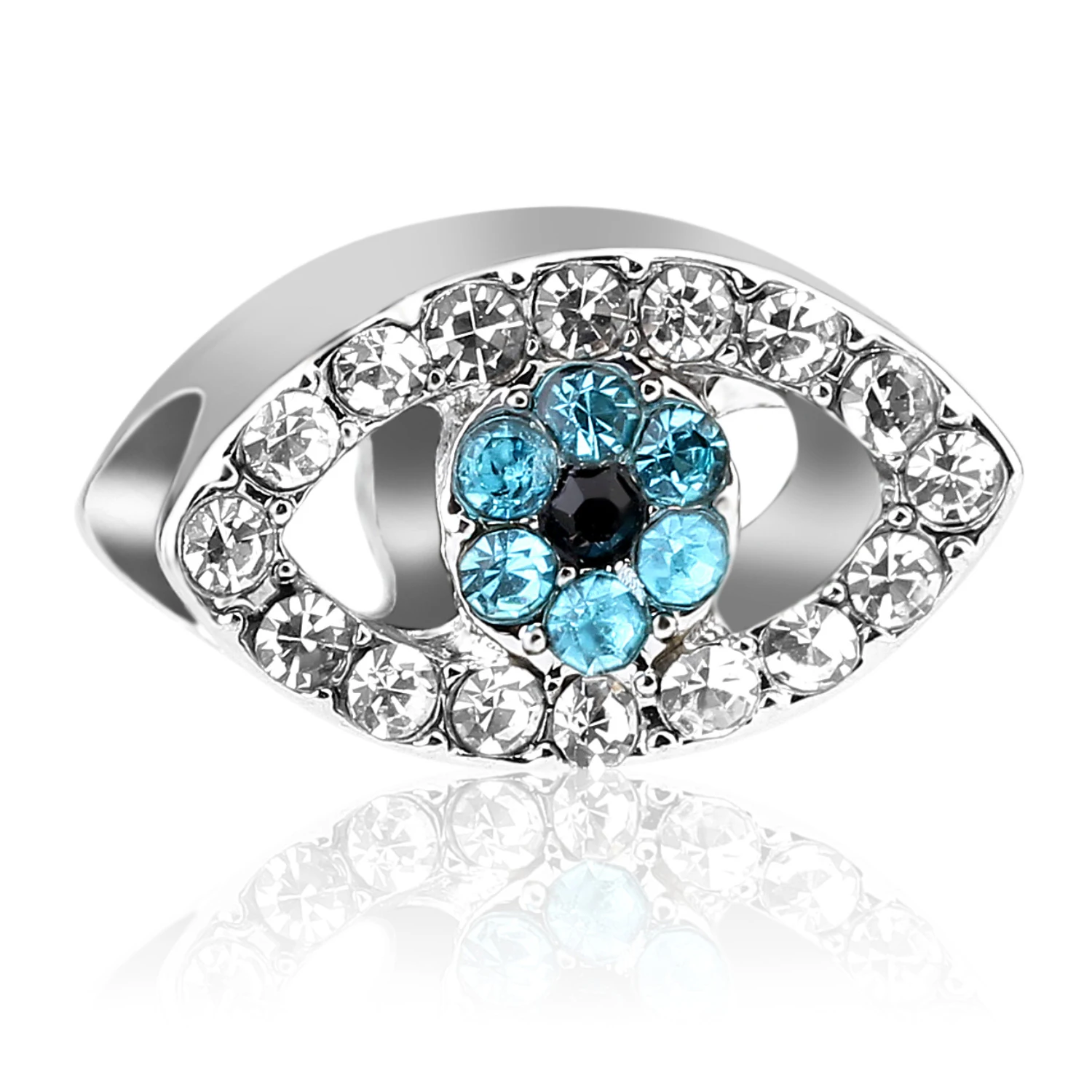 Wholesale Fashion Factory Bracelet Making Jewelry Diy Accessories Zinc Alloy Metal Crystalc Eye Shape Necklace Charm Beads
Wholesale Fashion Factory Bracelet Making Jewelry Diy Accessories Zinc Alloy Metal Crystalc Eye Shape Necklace Charm Beads