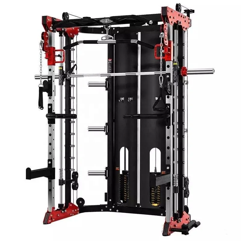 Multi Functional Gym cable crossover Equipment Exercise, multifunctional Smith Machine
Multi Functional Gym cable crossover Equipment Exercise, multifunctional Smith Machine