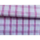 Organic 100% Cotton Yarn Dyed Check Woven Plaid Fabric T-shirt Yarn Dyed Fabric