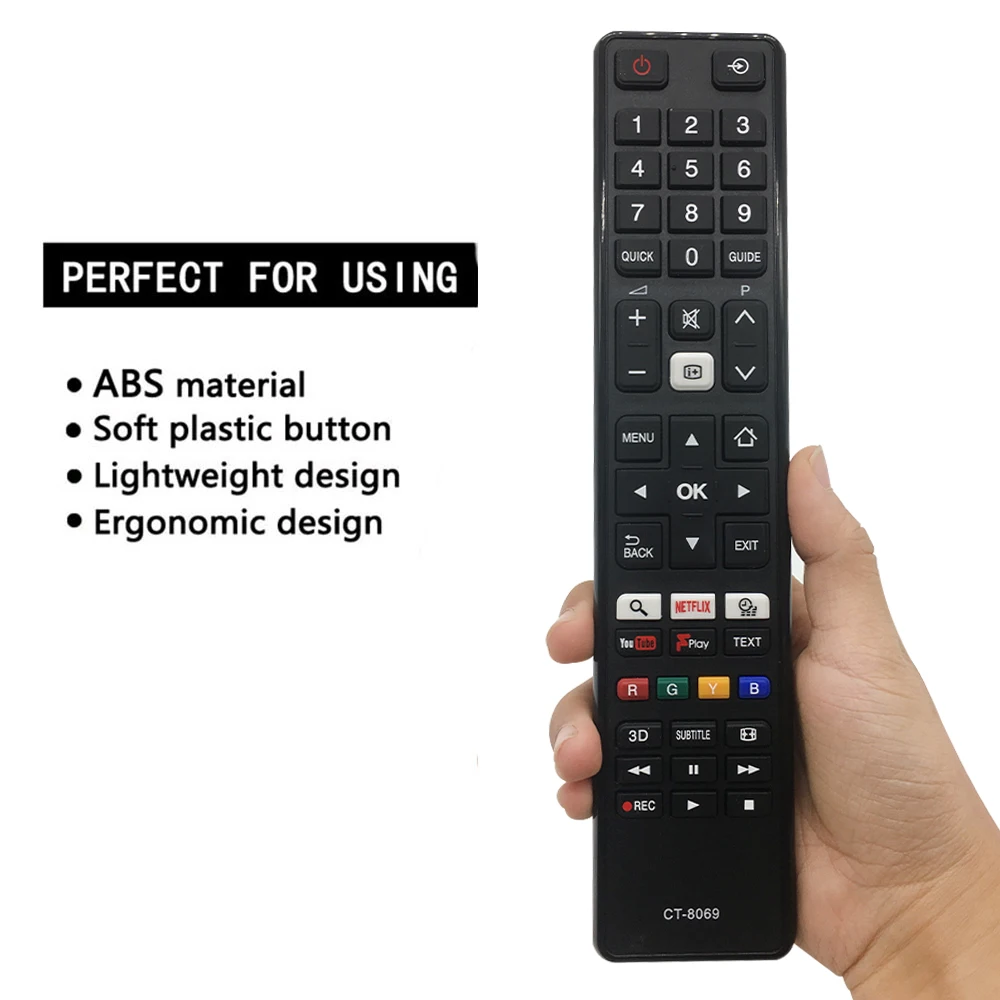 Mando A Distancia Ct 8069 Compatible Con Toshiba Smart Tv Ct8069 Ct