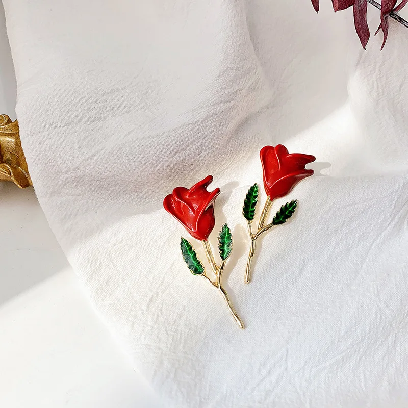 JUHU S925 Silver Needle Autumn Winter Earrings Retro Rose Earrings Winter Temperament Silver Needle Red Earrings Suitable For
JUHU S925 Silver Needle Autumn Winter Earrings Retro Rose Earrings Winter Temperament Silver Needle Red Earrings Suitable For