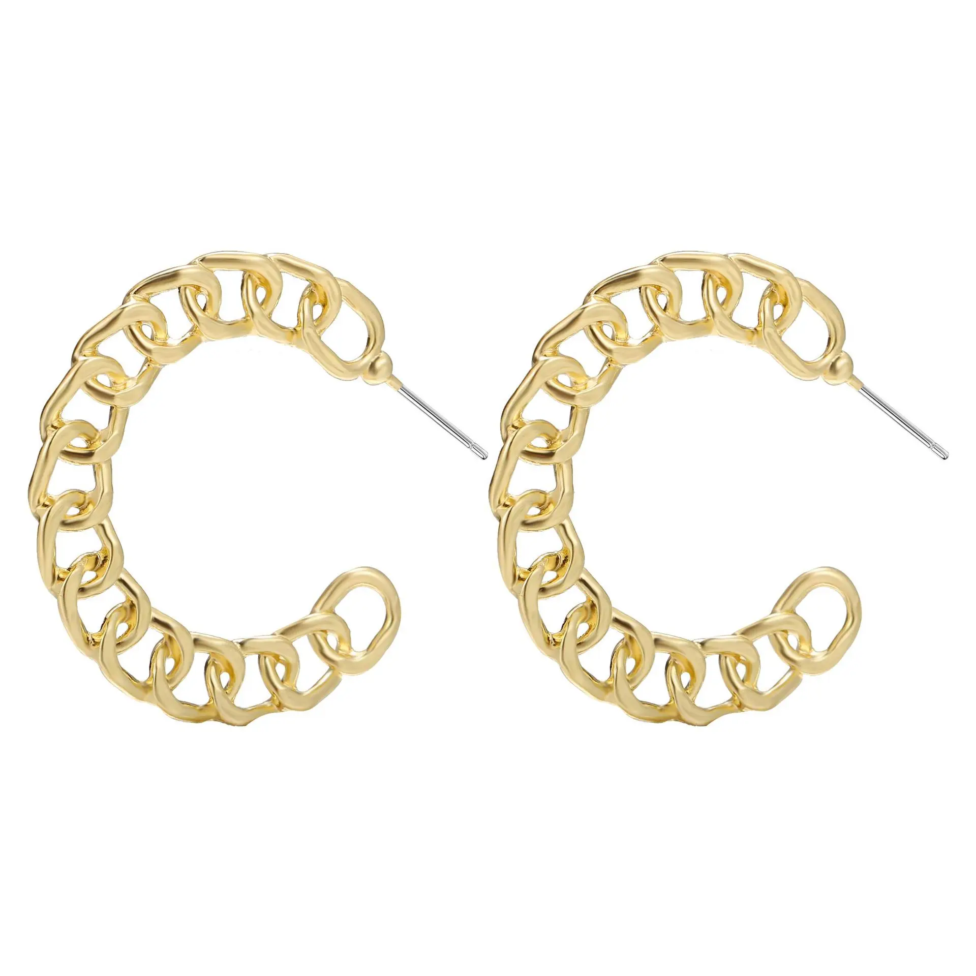 Wholesale Fashion C Shaped Irregular Creative Earrings Simple Personality Golden Earrings Women, Same as picture
Wholesale Fashion C Shaped Irregular Creative Earrings Simple Personality Golden Earrings Women, Same as picture