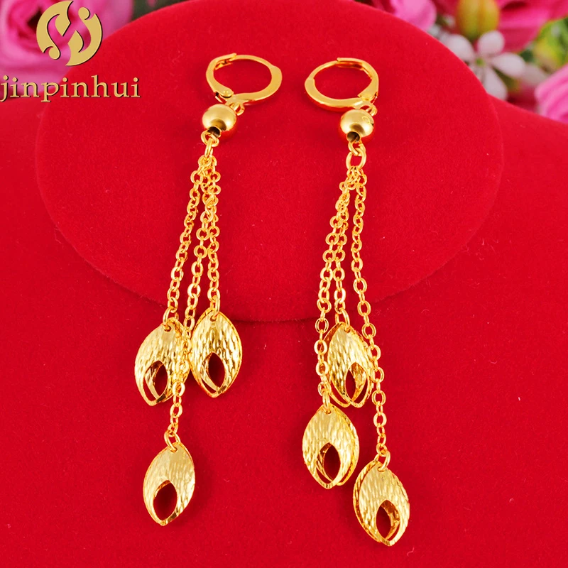 Jinpinhui jewelry Vietnam gold-plated fashion earrings temperament water drop earrings shell earrings wedding jewelry wholesale
Jinpinhui jewelry Vietnam gold-plated fashion earrings temperament water drop earrings shell earrings wedding jewelry wholesale