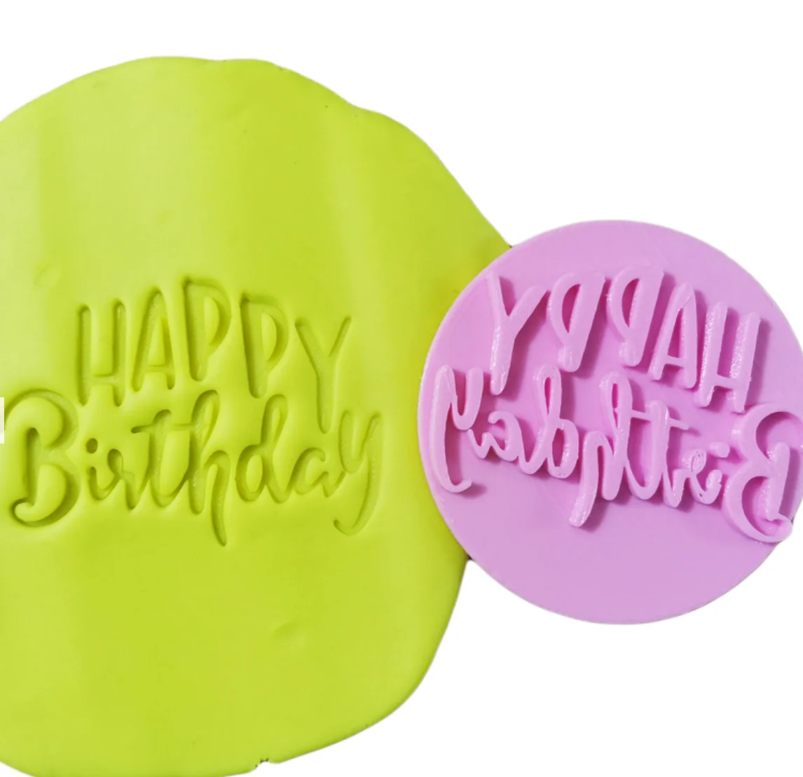 60mm Happy Birthday Cake Tool Plastic Mold Cookie Cutter Embosser Plastic Stamp Cake Mold Tools Fondant Mold
60mm Happy Birthday Cake Tool Plastic Mold Cookie Cutter Embosser Plastic Stamp Cake Mold Tools Fondant Mold