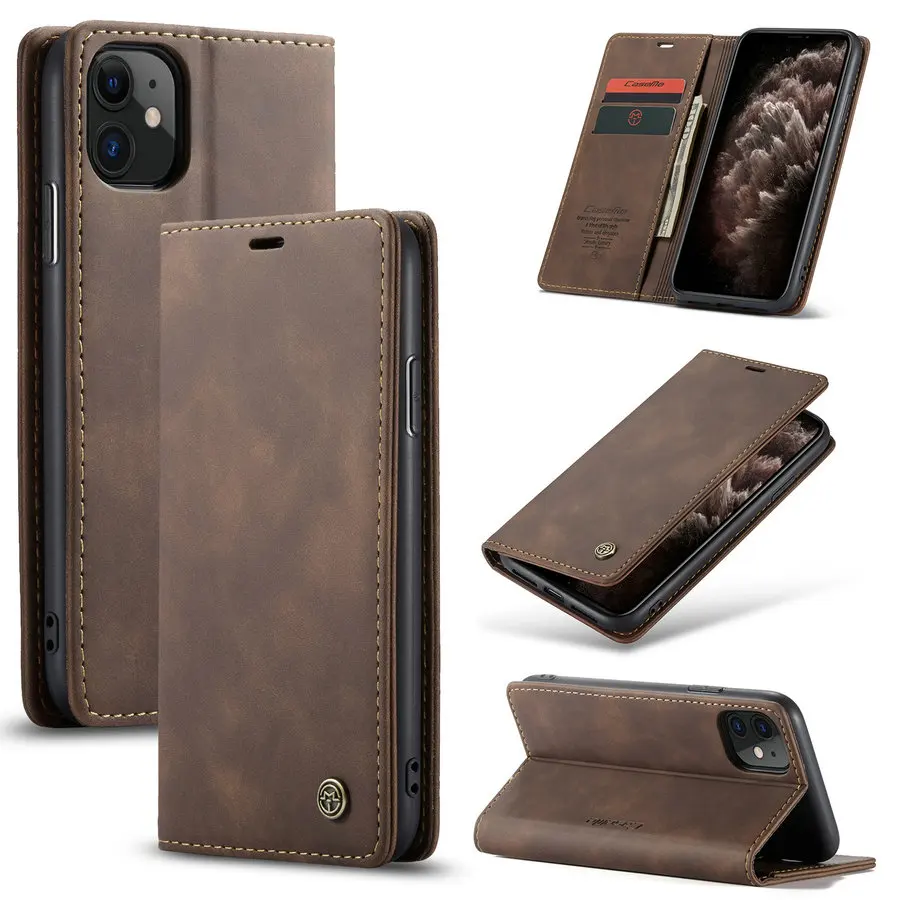 CaseMe Ready to Ship for Apple IPhones 11 Case Cover oem Custom Durable Layer Leather for iPhone 11 Wallet Card Case Xs Xr 6s 7, Coffee, brown, rose, blue, black
CaseMe Ready to Ship for Apple IPhones 11 Case Cover oem Custom Durable Layer Leather for iPhone 11 Wallet Card Case Xs Xr 6s 7, Coffee, brown, rose, blue, black