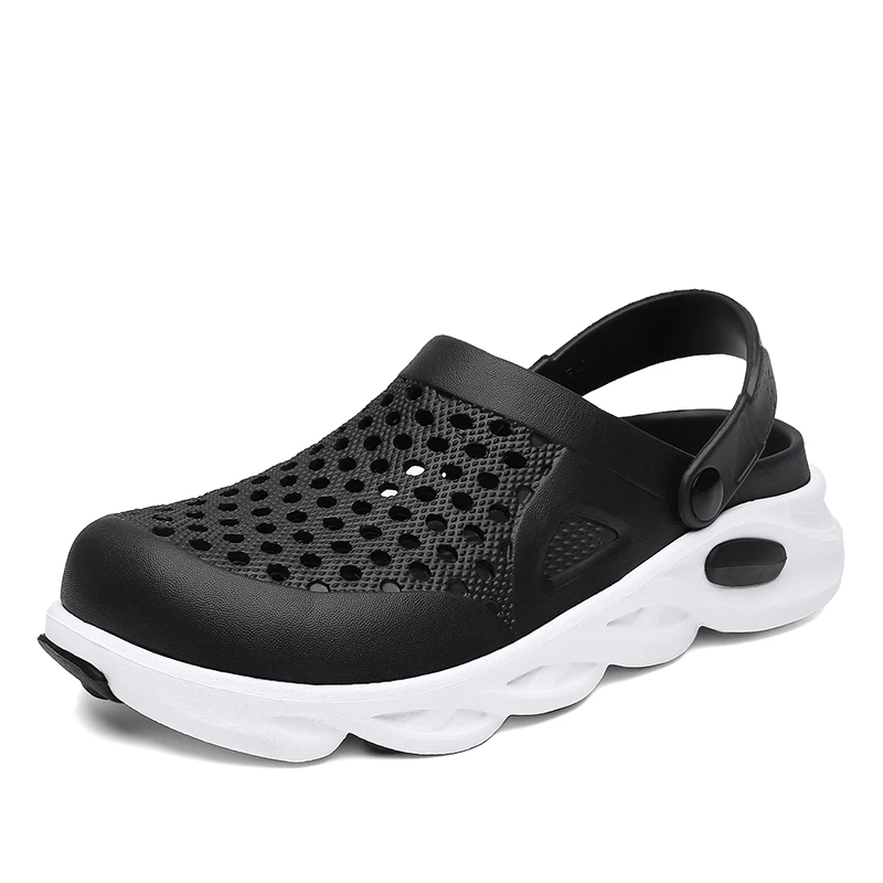 Summer men's leisure sandals absorb new fashion trend fashion trend beach shoes light and comfortable Croc
Summer men's leisure sandals absorb new fashion trend fashion trend beach shoes light and comfortable Croc