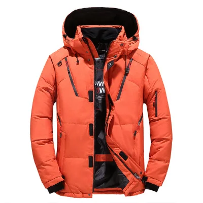Men Down High Quality Thick Warm Winter Jacket Parka Coat Casual Slim Overcoat Hooded Thicken Duck Down with Many Pockets Mens
Men Down High Quality Thick Warm Winter Jacket Parka Coat Casual Slim Overcoat Hooded Thicken Duck Down with Many Pockets Mens