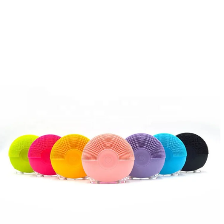 New Design Electric Silicone Facial Cleansing Brush Round Face Deep Cleaning Massage Brush, As pictures
New Design Electric Silicone Facial Cleansing Brush Round Face Deep Cleaning Massage Brush, As pictures