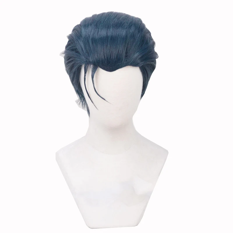Mix blue Short straight Synthetic Hair Anime Comic Exhibition Cosplay Halloween Hair COS Ombre Wigs Cool Male Hair Ends Upturned
Mix blue Short straight Synthetic Hair Anime Comic Exhibition Cosplay Halloween Hair COS Ombre Wigs Cool Male Hair Ends Upturned