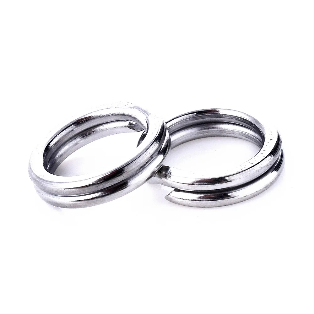 Wholesale factory 50pcs stainless Steel flattening ring fishing Lure Parts Accessories double Split Ring
Wholesale factory 50pcs stainless Steel flattening ring fishing Lure Parts Accessories double Split Ring
