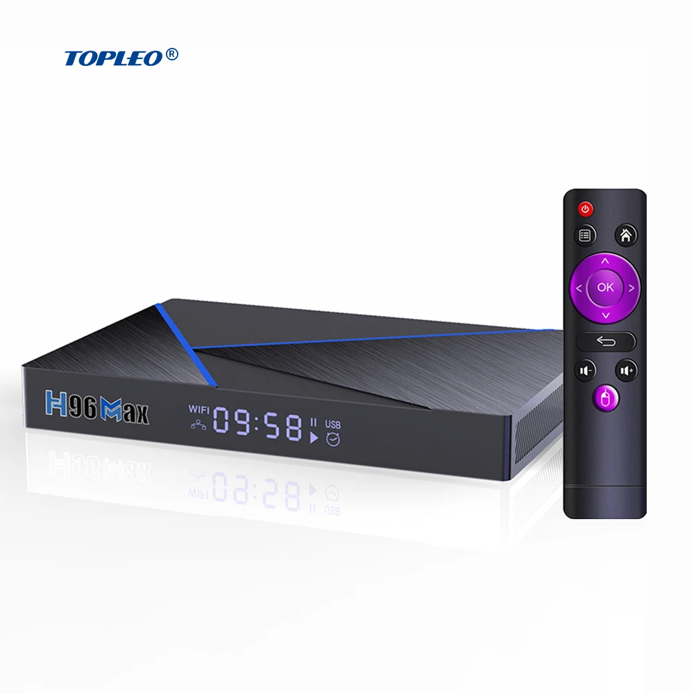 Topleo 8gb RAM Android 12 Tv Box Dual Wifi 4K smart digital h96 max v56 tv box 4k android
Topleo 8gb RAM Android 12 Tv Box Dual Wifi 4K smart digital h96 max v56 tv box 4k android