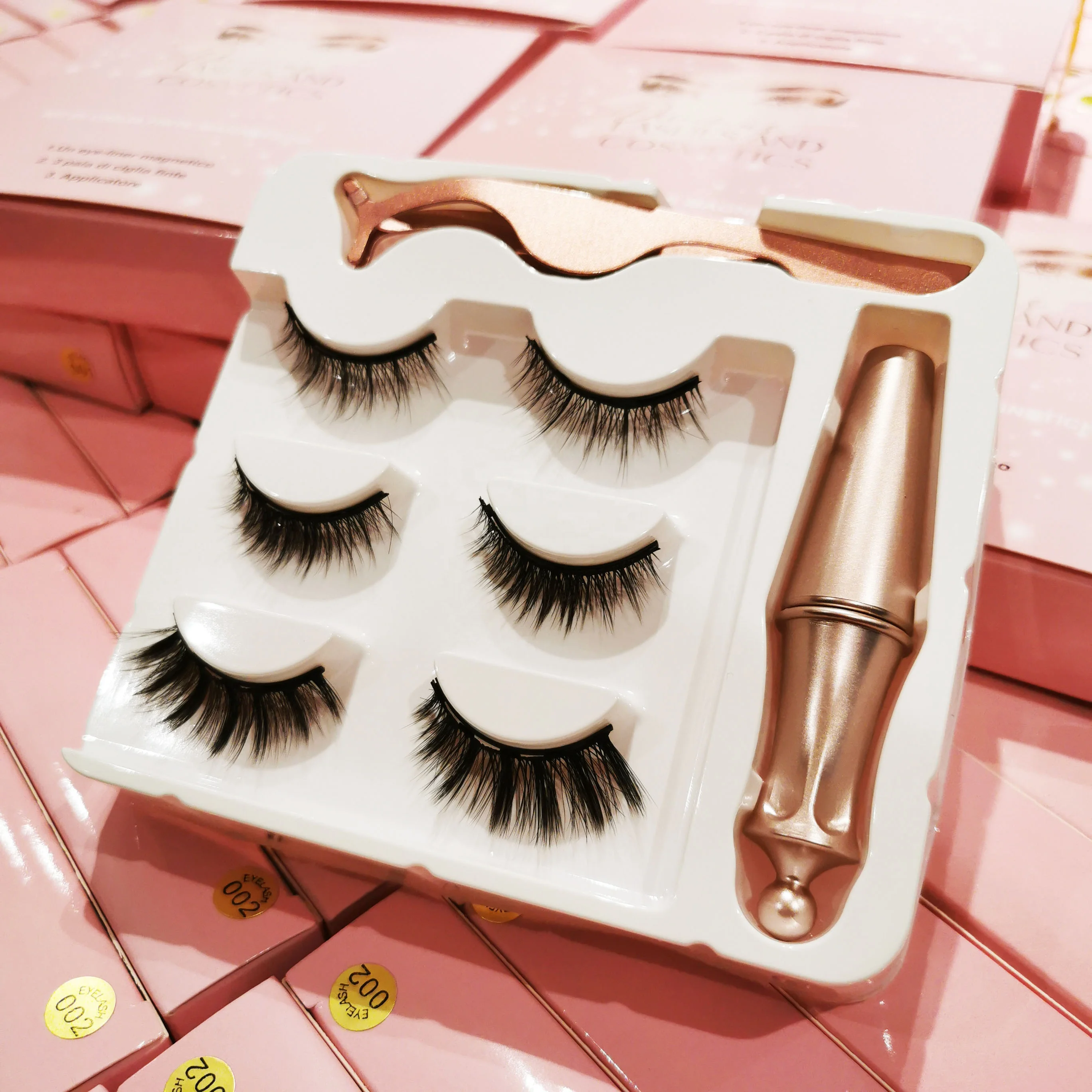 2021 high quality 10 magnetic lashes kit wholesale 3d mink magnetic eyelashes, Natural black
2021 high quality 10 magnetic lashes kit wholesale 3d mink magnetic eyelashes, Natural black