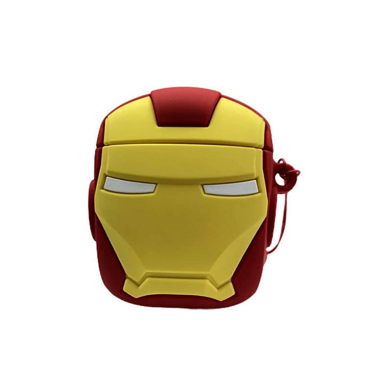 Sci-fi Character Shape Earphone Protective Cover Iron Man Earphone Case Suitable For Air Pods 1&2, Multicolor
Sci-fi Character Shape Earphone Protective Cover Iron Man Earphone Case Suitable For Air Pods 1&2, Multicolor