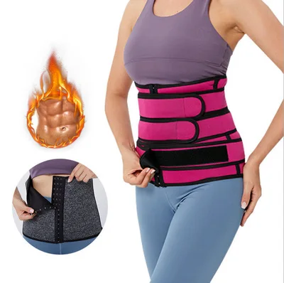 Wholesale Body Shaper Weight Loss Belly Sweat Support Back Three Belt Waist Trimmer Women Slimming Workout
Wholesale Body Shaper Weight Loss Belly Sweat Support Back Three Belt Waist Trimmer Women Slimming Workout
