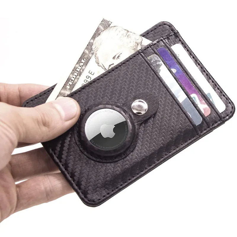 Airtag Wallet Holder Minimalist Front Pocket Wallet with Built-in Case Holder for AirTag ,Cash Credit Card Wallet for Air tag
Airtag Wallet Holder Minimalist Front Pocket Wallet with Built-in Case Holder for AirTag ,Cash Credit Card Wallet for Air tag