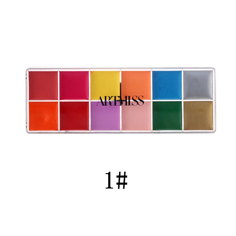 Halloween Party and fashion Show Body Painting Supplies colorful high pigment face paint
Halloween Party and fashion Show Body Painting Supplies colorful high pigment face paint