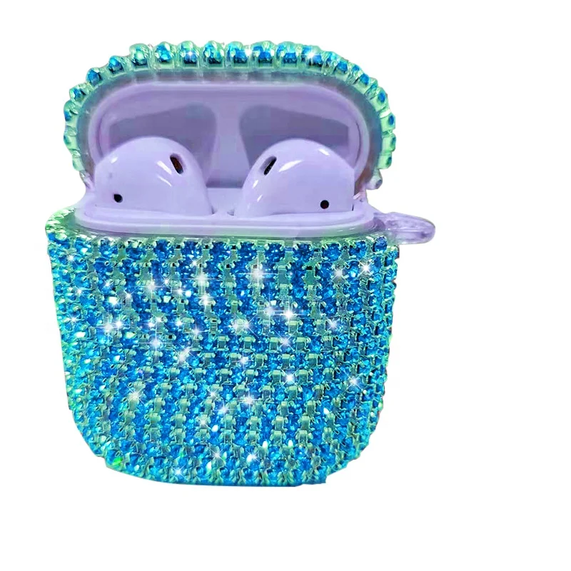 PC Protective Newest Bling Glitter headphone Case Diamonds wireless earphone accessories for apple, 7 colors
PC Protective Newest Bling Glitter headphone Case Diamonds wireless earphone accessories for apple, 7 colors