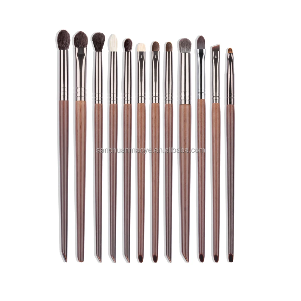 OVW 12 PCS Makeup Brushes Set Kit Goat Hair Cosmetic Makeup Tool Blending Brush Eye Shadow Brush, Picture color
OVW 12 PCS Makeup Brushes Set Kit Goat Hair Cosmetic Makeup Tool Blending Brush Eye Shadow Brush, Picture color