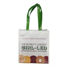Wholesale Eco Lamination Non Woven Bag , Promotional Custom Laminated PP Non Woven Tote Shopping Bag