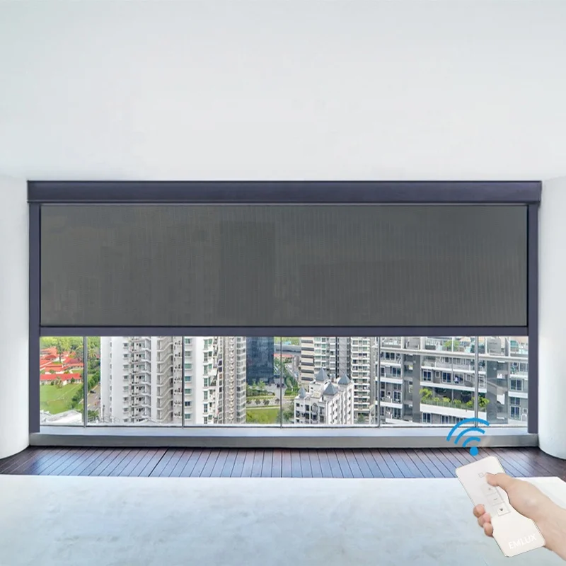 Good selling Windproof Outdoor Roller Shade Zip Track Waterproof Motorized For Outdoor Patio Roller Blinds
Good selling Windproof Outdoor Roller Shade Zip Track Waterproof Motorized For Outdoor Patio Roller Blinds