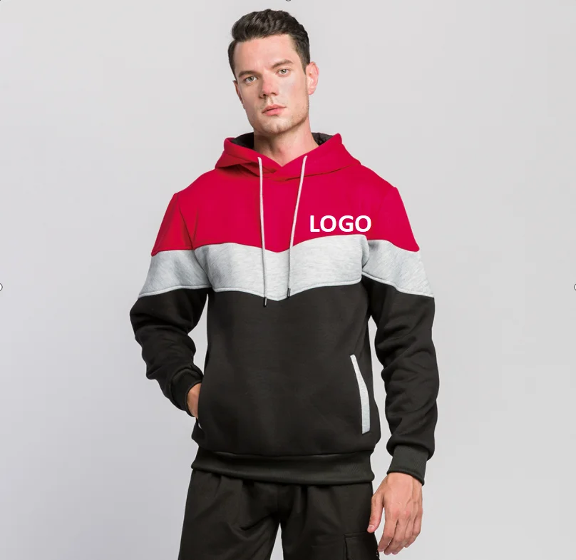 New Arrival Fashion Contrast Color Streetwear Hip Hop Hoodie Running Tracksuit Custom Logo Hoodie Unisex, As picture
New Arrival Fashion Contrast Color Streetwear Hip Hop Hoodie Running Tracksuit Custom Logo Hoodie Unisex, As picture