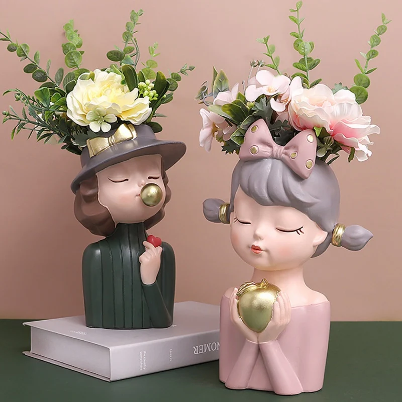 Home Decor Creative Succulent Artistic Plant Pot Succulent Plant Pot Modern Girl Flowerpot For Living Room Desktop
Home Decor Creative Succulent Artistic Plant Pot Succulent Plant Pot Modern Girl Flowerpot For Living Room Desktop