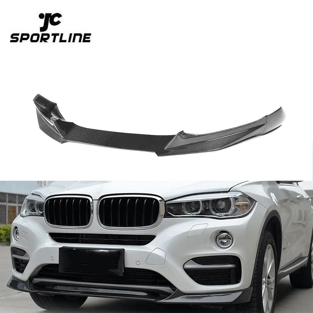 For BMW X6 F16 M Sport Carbon Fiber Front Bumper Spoiler Lip Splitter 2015 - 2018
For BMW X6 F16 M Sport Carbon Fiber Front Bumper Spoiler Lip Splitter 2015 - 2018