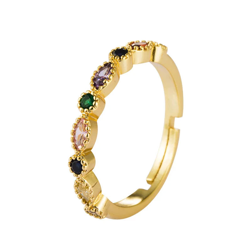 Fashion Wedding Engagement 18K Gold Plated Crystal Gemstone Zircon Finger Rings Diamond Ring Jewelry Women
Fashion Wedding Engagement 18K Gold Plated Crystal Gemstone Zircon Finger Rings Diamond Ring Jewelry Women