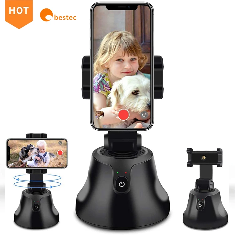 Top selling smart tracking phone holder 360 Rotation Smart Shooting auto tracking holder, White ,black
Top selling smart tracking phone holder 360 Rotation Smart Shooting auto tracking holder, White ,black