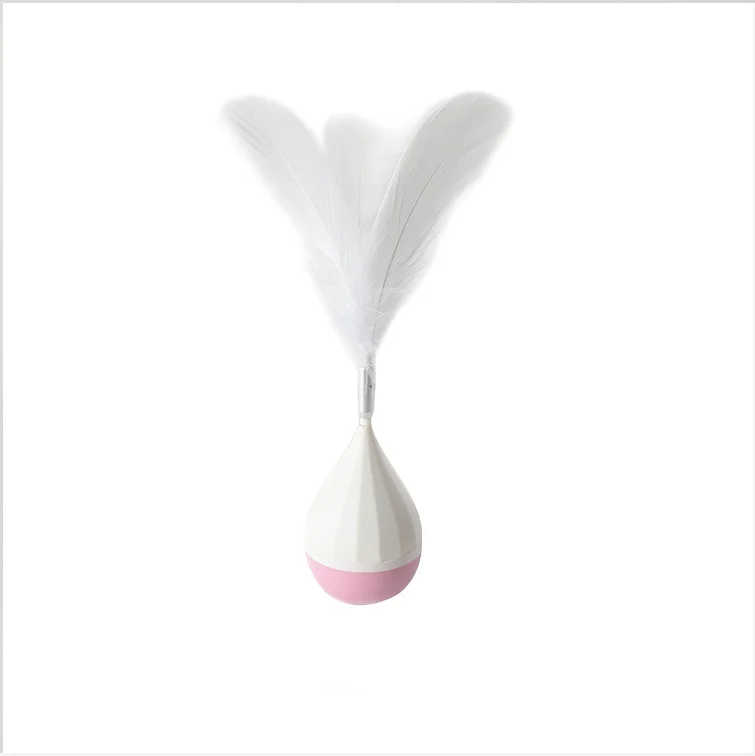 Factory stock ABS tumbler feather Two colors available interactive cat teaser cat toy
Factory stock ABS tumbler feather Two colors available interactive cat teaser cat toy