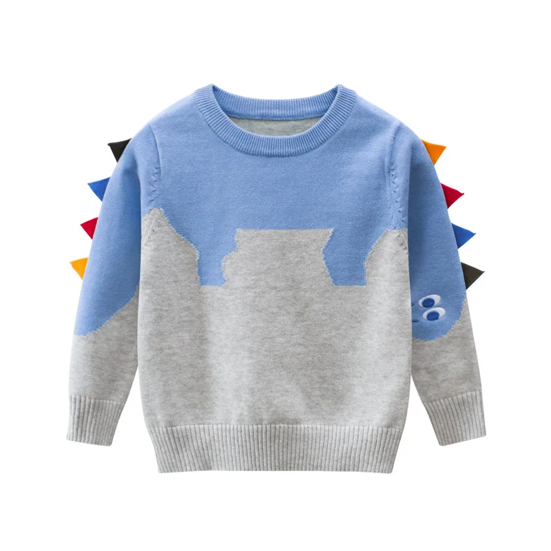 Korean children's clothing autumn children's sweaters middle and small children's tops baby clothes dinosaurs, Shown
Korean children's clothing autumn children's sweaters middle and small children's tops baby clothes dinosaurs, Shown