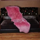 High quality fur carpet cow faux sheepskin chair cover winter rug