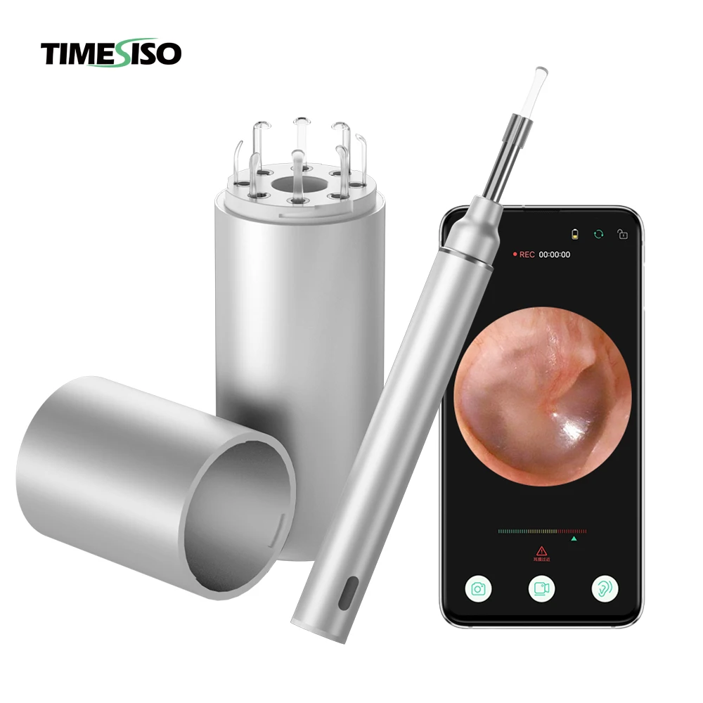 Multi-function 1080P Wifi Digital Otoscope Medical Plastic Ear Suction Cleaner with Monitor Camera, Black/grey/ sliver
Multi-function 1080P Wifi Digital Otoscope Medical Plastic Ear Suction Cleaner with Monitor Camera, Black/grey/ sliver