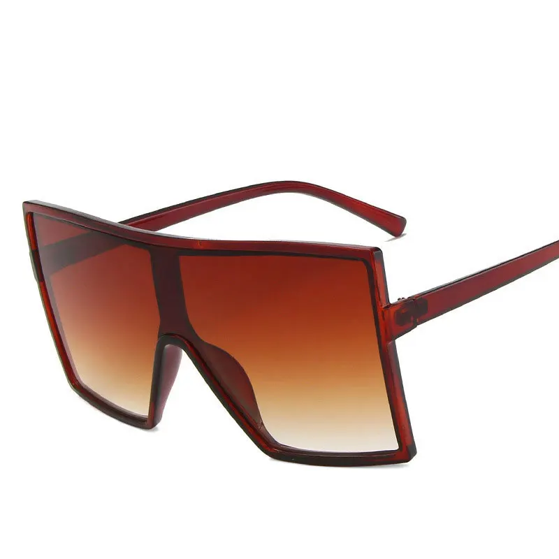 New Big One Piece Fashion Square Oversized Sunglasses Luxury Multicolor Shades Large Siamese Sunglasses For Women
New Big One Piece Fashion Square Oversized Sunglasses Luxury Multicolor Shades Large Siamese Sunglasses For Women