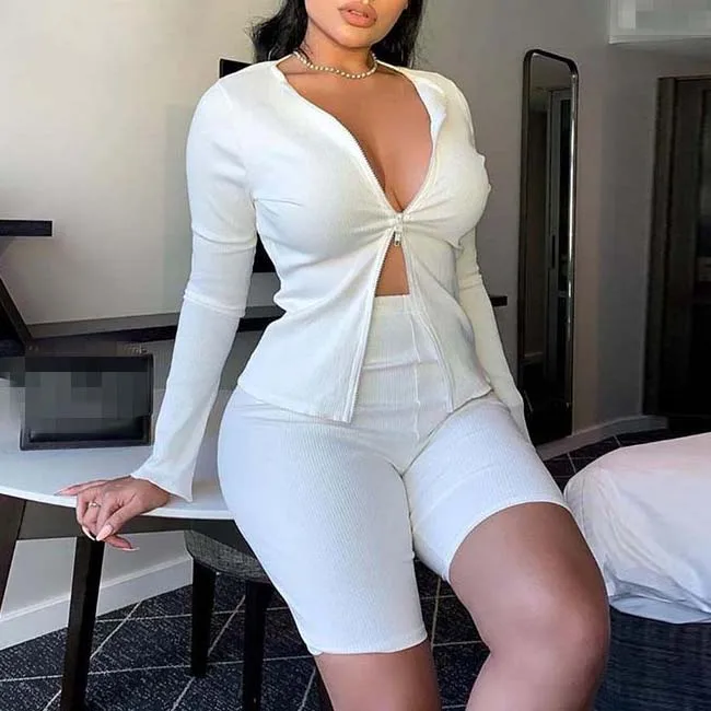 FS0659D Hot Sale fashion women shorts two pieces sets 
FS0659D Hot Sale fashion women shorts two pieces sets