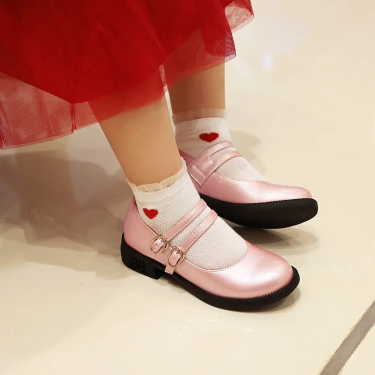 Spring new style low heel small leather shoes children princess shoes double buckle fashion European and American wholesale, White,black,pink
Spring new style low heel small leather shoes children princess shoes double buckle fashion European and American wholesale, White,black,pink