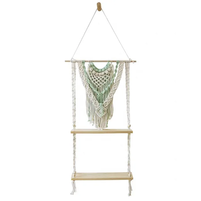 handwoven macrame wall hanging plant shelf boho macrame floating swing hanging shelf boho decor, White green or customized color
handwoven macrame wall hanging plant shelf boho macrame floating swing hanging shelf boho decor, White green or customized color