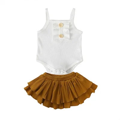 Newborn Baby Girls Ruffles Clothes Set Cotton Summer Kids Sleeveless Tops Blouse+Shorts Suits
Newborn Baby Girls Ruffles Clothes Set Cotton Summer Kids Sleeveless Tops Blouse+Shorts Suits