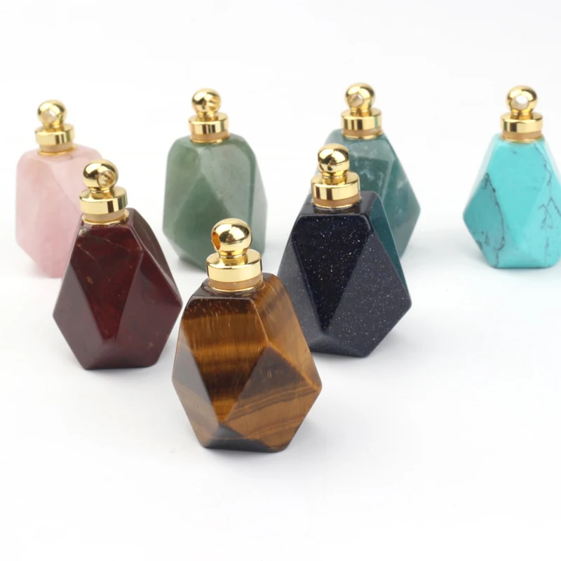 Wholesale custom design natural rock pink crystal stone hand carved empty perfume bottle
Wholesale custom design natural rock pink crystal stone hand carved empty perfume bottle