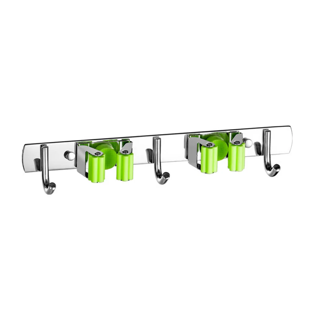 Broom Mop Holder Heavy Duty Practical Clip Mop Organizer Wall Mount Hook Stainless Steel Storage Hanger Multifunctional
Broom Mop Holder Heavy Duty Practical Clip Mop Organizer Wall Mount Hook Stainless Steel Storage Hanger Multifunctional