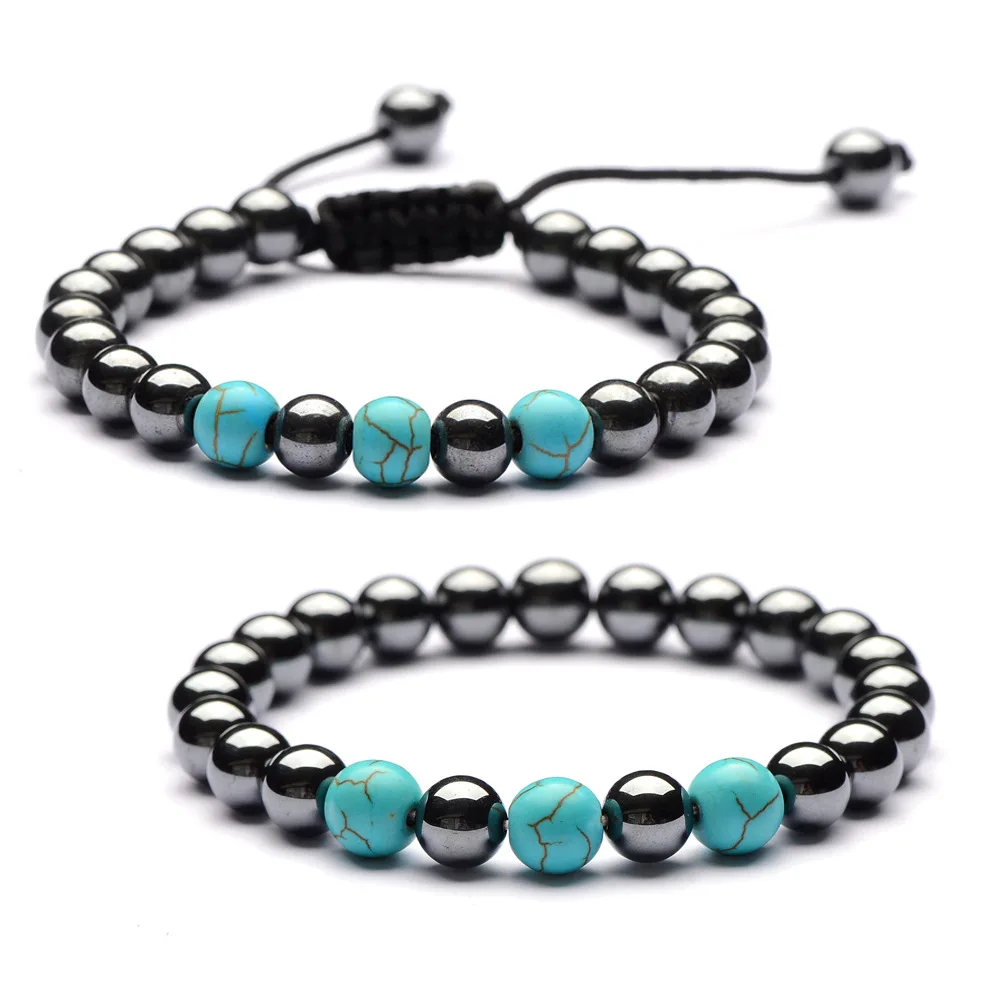 Healing Energy Beads Stretch Bracelets Tiger Eye Stone Magnetic Hematite Beads Bracelets, As pictures
Healing Energy Beads Stretch Bracelets Tiger Eye Stone Magnetic Hematite Beads Bracelets, As pictures