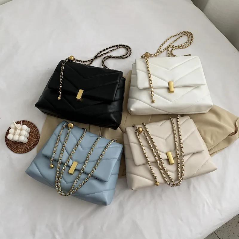 2021 Women's Designer Vintage Chain Large Capacity PU Leather Crossbody Bags Summer Trend Handbags Cross Body Bag
2021 Women's Designer Vintage Chain Large Capacity PU Leather Crossbody Bags Summer Trend Handbags Cross Body Bag