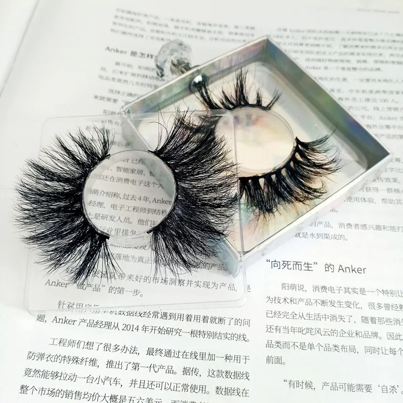 LASHAP 25 mm 3d mink eyelash with lashbox packaging handmade false eyelashes hot selling eyelashes wholsale, Nature color black
LASHAP 25 mm 3d mink eyelash with lashbox packaging handmade false eyelashes hot selling eyelashes wholsale, Nature color black