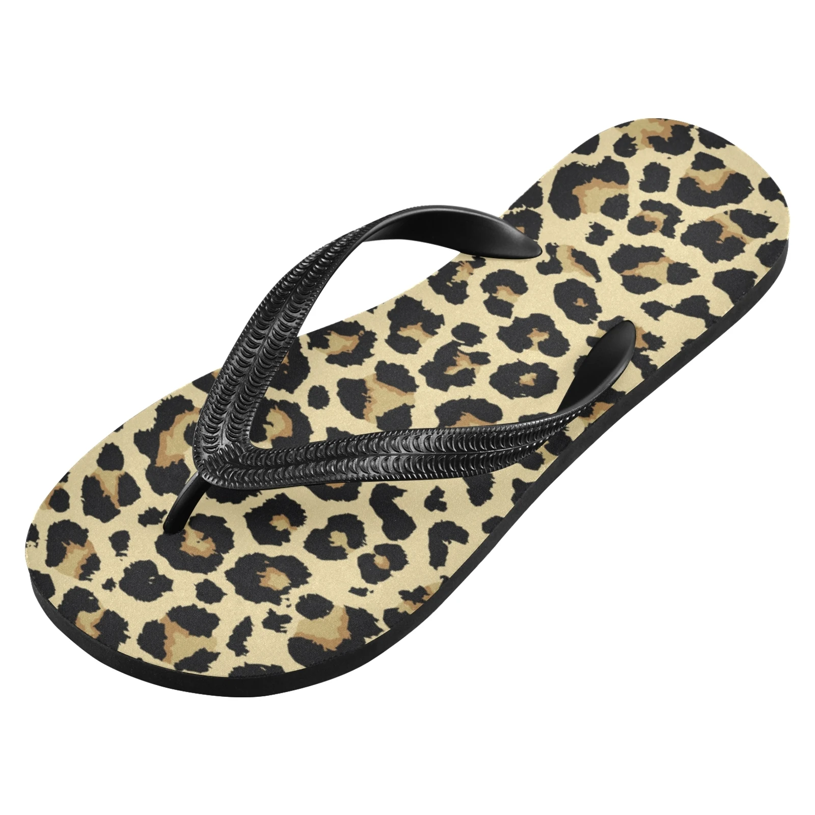 Fashion Summer Beach Wedding Rubber Custom Pattern Leopard Flip Flops For Outdoor Women's Sandals
Fashion Summer Beach Wedding Rubber Custom Pattern Leopard Flip Flops For Outdoor Women's Sandals