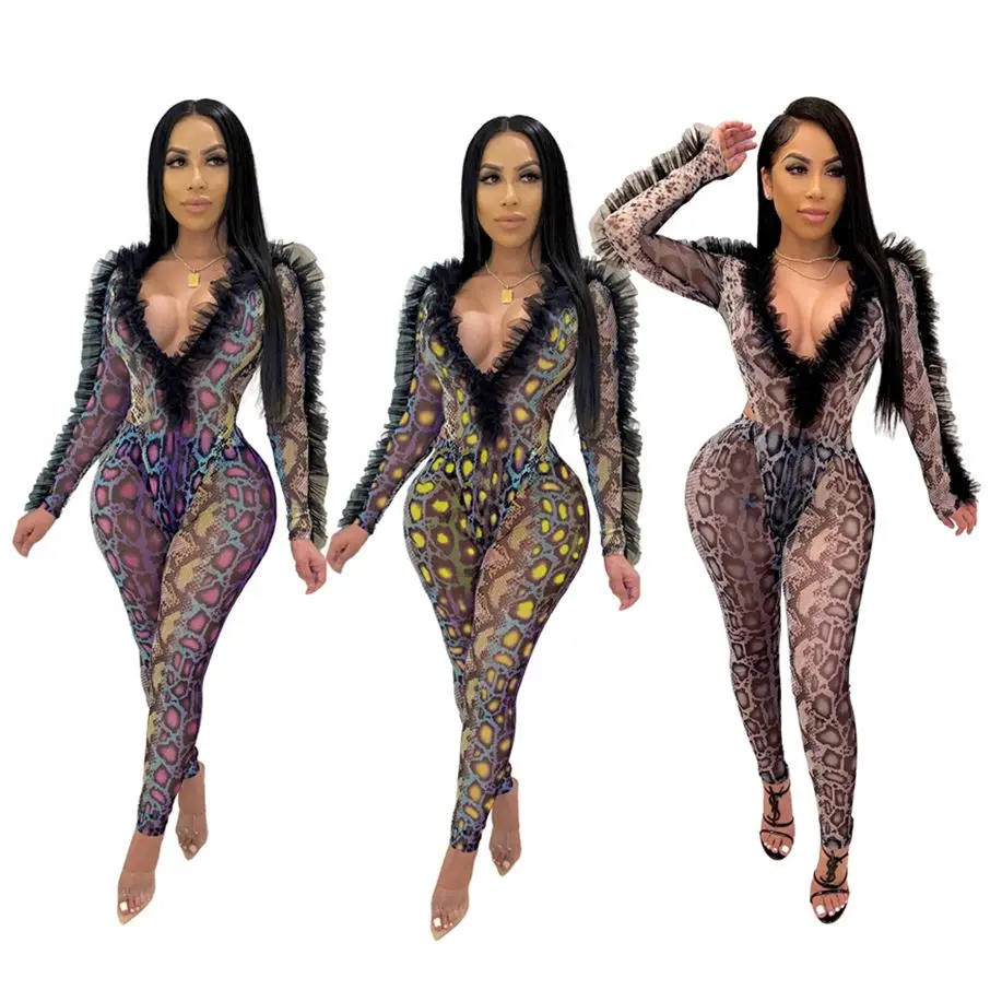 Wholesale Fashion Sexy Perspective Long Sleeve Ruffles 2 Pcs Track Suit Outfits Two Piece Set Women Clothing
Wholesale Fashion Sexy Perspective Long Sleeve Ruffles 2 Pcs Track Suit Outfits Two Piece Set Women Clothing